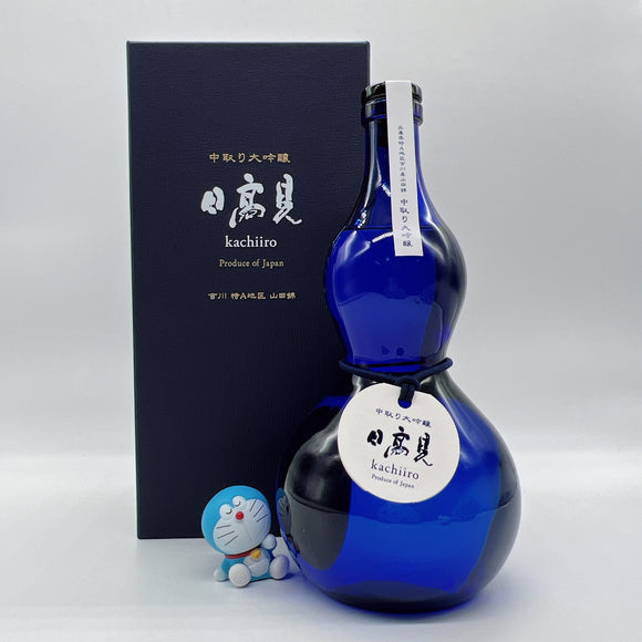 [히타카미마츠리] 히타카미 나카도리 다이긴죠 블루보틀 720ml 日高見 中取り大吟醸 青の瓢箪ボトル