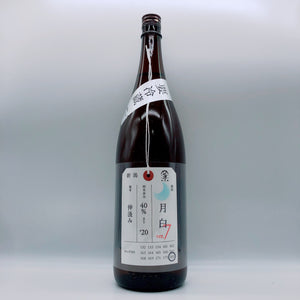 [카모니시키마츠리] 카모니시키 니후다자케 겟파쿠 준마이다이긴조 나카구미 1800ml 加茂錦 荷札酒 月白 純米大吟醸 仲汲み